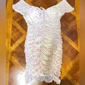 Off the Shoulder Dress!